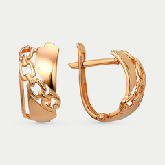 Серьги золотые женские