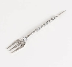 Шило-вилка Scull (серебро)