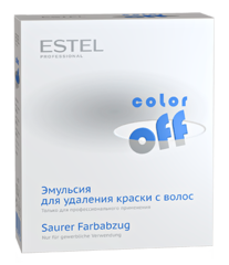 Эмульсия для удаления стойких красок с волос COLOR OFF, ESTEL Prof