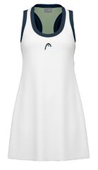 Теннисное платье Head Play Tech Dress - white/celery green
