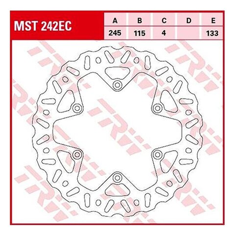Тормозной диск MST242EC