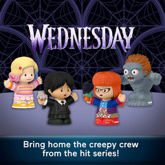 Уэнсдей Набор из 4 Фигурок 8 см Little People