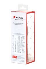 Реалистичная насадка KOKOS Extreme Sleeve 01 с имитацией пирсинга - 12,7 см. - 