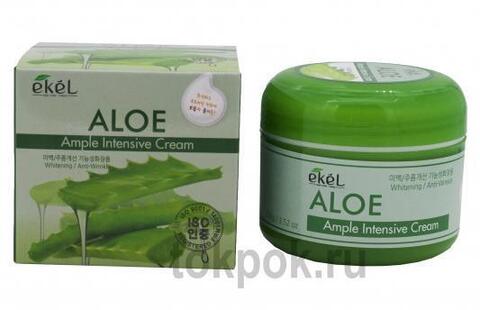 Крем для лица EKEL Aloe Ample Intensive Cream, 100 мл