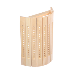 32177 АБАЖУР ДЛЯ СВЕТИЛЬНИКА УГЛОВОЙ "РАССВЕТ" 35*11*27 СМ, ЛИПА (1/3) "БАННЫЕ ШТУЧКИ"