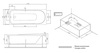 Am.Pm W80A-170-070W-P Like. панель фронтальная для ванны Like A0 170х70 см. шт