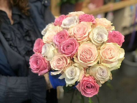 Розовый микс