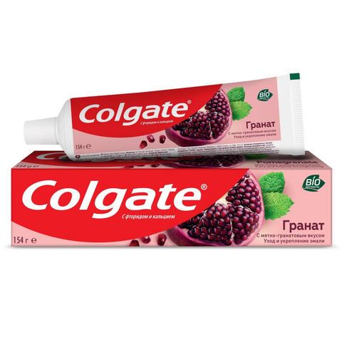 Зубная паста Colgate гранат укрепляющая с мятно-гранатовым вкусом 100мл