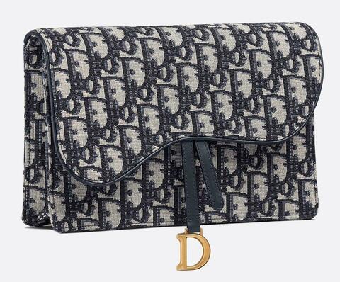 Клатч Dior Oblique Saddle