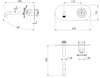 Remer CH15LWB Смеситель для раковины Remer Chrono CH15LWB