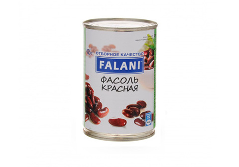 Фасоль красная Falani,  425г