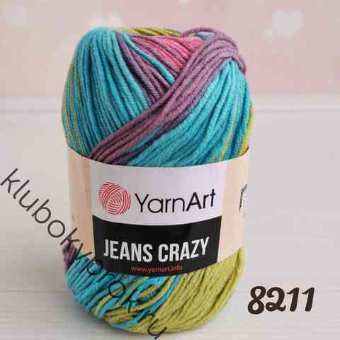 YARNART JEANS CRAZY 8211,