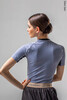 Rashguard t-shirt | grey_black