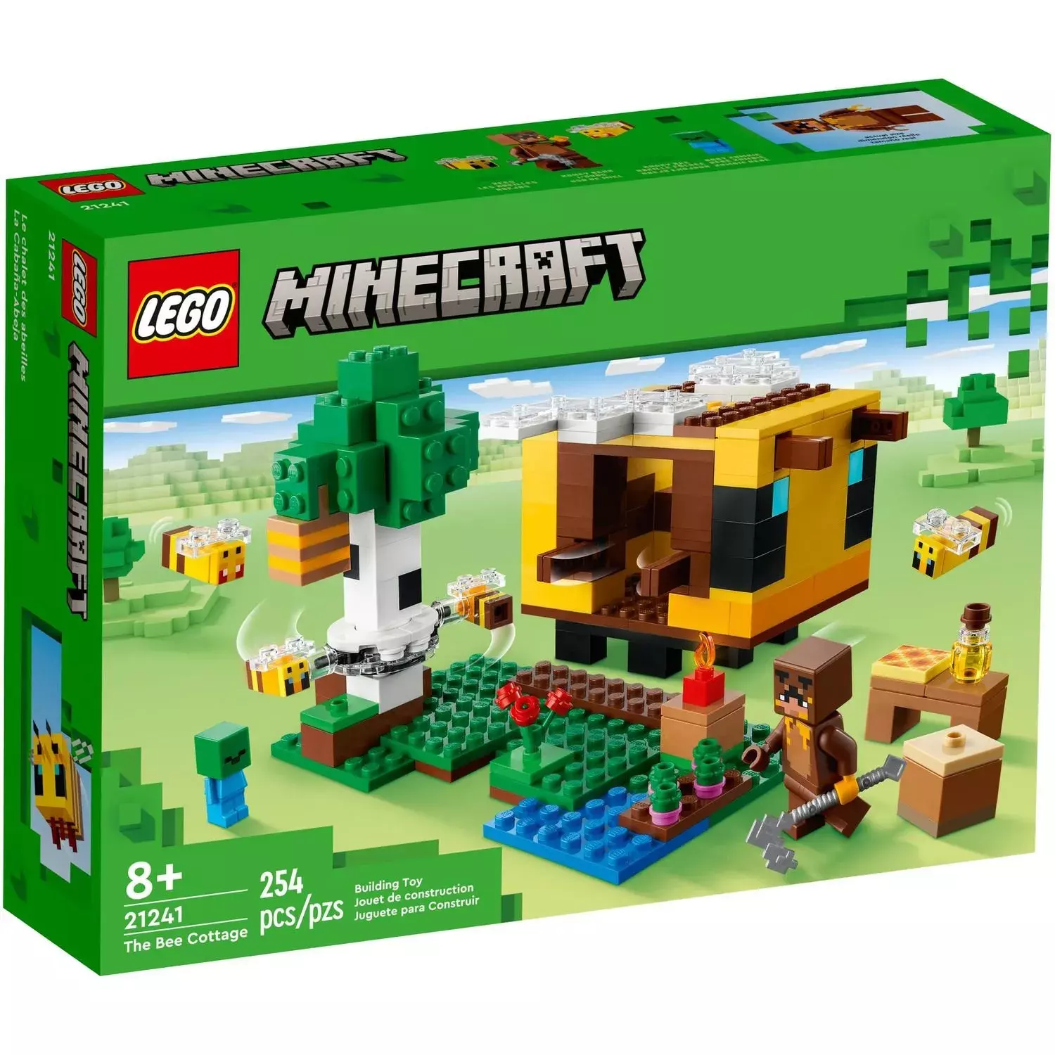 LEGO Minecraft: Пчелиный коттедж 21241