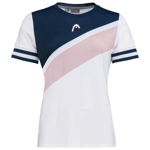 Женская теннисная футболка Head Performance T-Shirt W - print perf w/rose