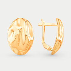 Серьги золотые