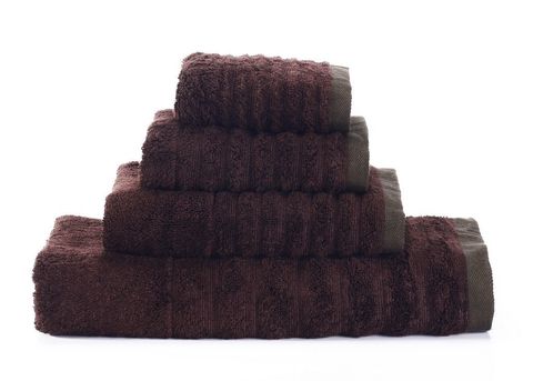 Wellness-5 темно-коричневое  махровое  полотенце