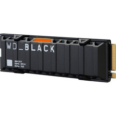 SSD диск WD 4TB WD_BLACK SN850X Gaming Internal NVMe PCIe 4.0 SSD M.2  with Heatsink с радиатором