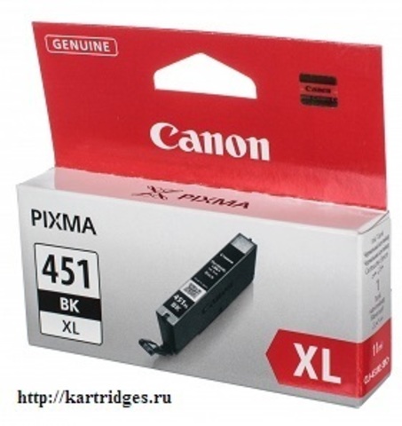 Картридж Canon CLI-451XL BK / 6472B001