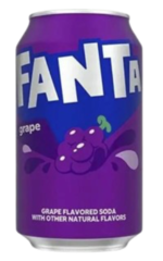 Газированный напиток Fanta со вкусом винограда (355 мл)