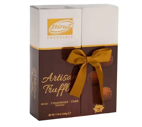 Конфеты Байнд Трюфельный сундучок 220г, шт