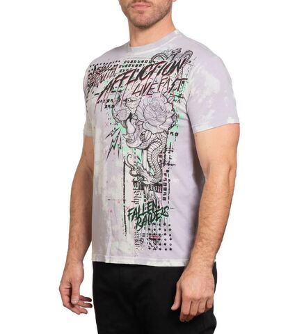 Affliction | Футболка мужская Warborn Saints Tee A26811 слева