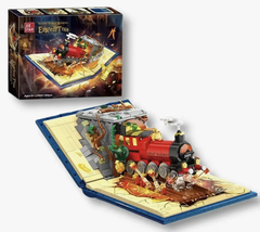 Конструктор Волшебный книжный поезд 889 дет.