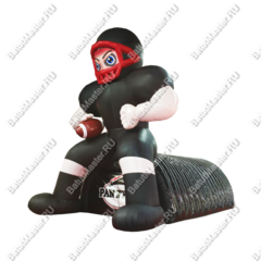 Надувной шатер "Американский футбол" размер 10*6*10 м