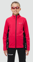 Детская тренировочная куртка Nordski Jr. Advance Pink/Black