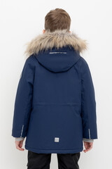 куртка  для мальчика  ВК 36103/4 ГР (122-158)