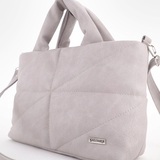 Сумка Саломея 199 итальянский светло-серый