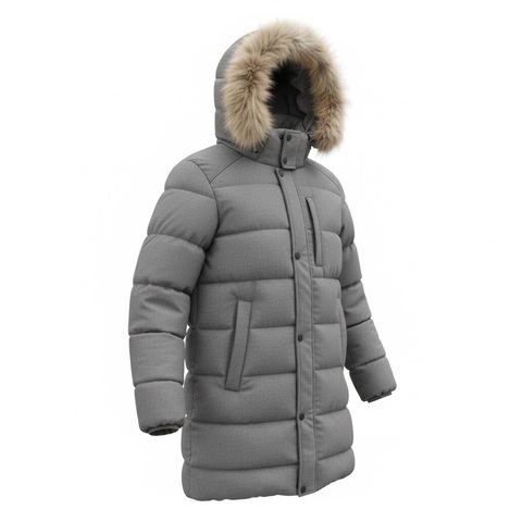 Куртка Loro Piana 696114grey