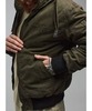 Мужская хлопковая укороченная куртка Adler-2 Foersverd (олива - olive)
