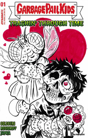 Garbage Pail Kids Trashin Through Time #1 (Cover 28oi) (Карнесса)