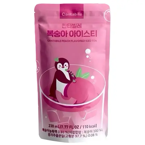 Напиток 230 мл Cantabile Холодный чай со вкусом Персика Корея