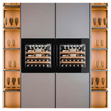Винный шкаф MEYVEL MV31PRO-KBB1 69 л 592х572х596 мм сталь, черный