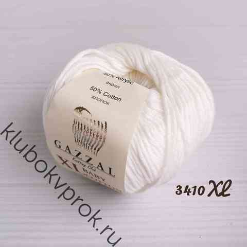 GAZZAL BABY COTTON XL 3410XL, Белый