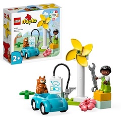 Lego konstruktor Duplo 10985 Wind Turbine and Electric Car