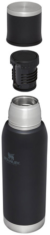 Картинка термос Stanley Adventure To-Go Bottle 1.0L Black - 2