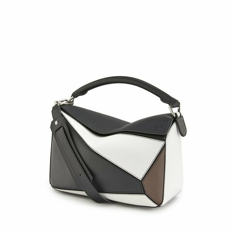 Сумка Loewe Puzzle Small Bag Black/taupe