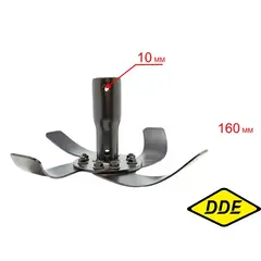 Нож для культиватора DDE BK-55 Грифон №1 левый в сборе