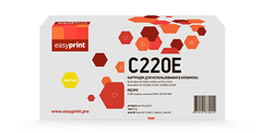 Картридж EasyPrint LR-SPC220E Y для Ricoh Aficio SP C220S/C220N/C221SF/C221N/C222DN/C222SF/C240DN/C240SF (2300 стр.) желтый, с чипом, 406055