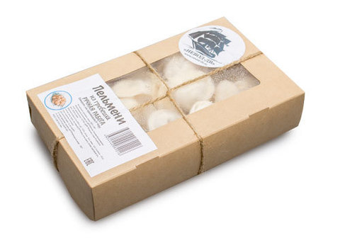 Пельмени из морского гребешка, 500г