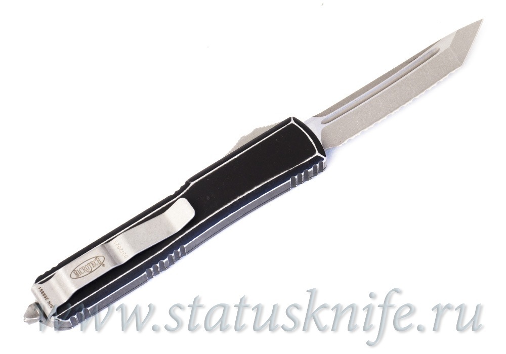 Нож Microtech 123-12DBK Ultratech M390 Apocalyptic Distressed Black