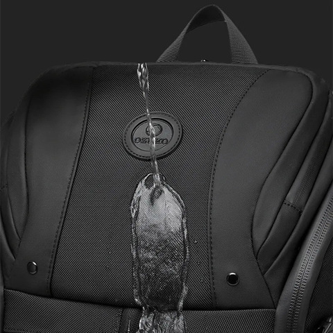 Картинка рюкзак городской Ozuko 9697 Black - 10