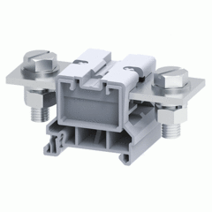 Проходная клемма с креплением проводника до 120 мм.кв. болтом М10 к контактной площадке 269/1000V