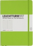 Блокнот Leuchtturm1917 салатовый(light green) линейка (А7)