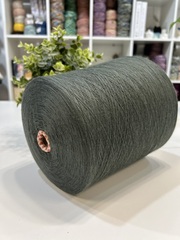 Меринос 50% c низкопилингуемым акрилом 50% E. MIROGLIO Australia 1400 серо-зеленый. Колор 5H9