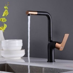 Смеситель для кухни с высоким поворотным изливом Lemark URSUS - LM7205BLR