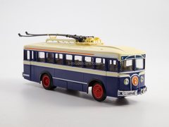 LK-1 first Soviet trolleybus blue-beige 1:43 Modimio Our Buses #24